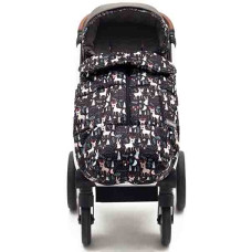 Зимний конверт в коляску - трансформер ДоРечи Тренд 2057 волшебный лес