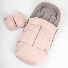 Зимний конверт в коляску - трансформер ДоРечи Тренд 2089 розовый