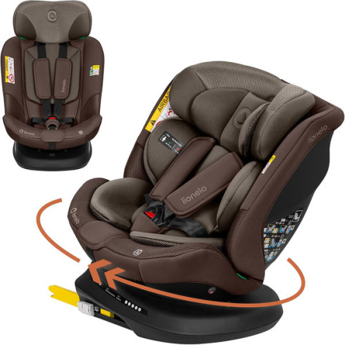 Автокресло Lionelo BASTIAAN PLUS I-SIZE BEIGE CHOCOLATE