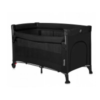 Ліжко-манеж Lionelo ELLEN BLACK CARBON