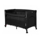 Ліжко-манеж Lionelo ELLEN BLACK CARBON