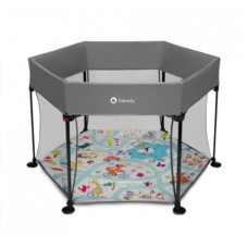 Манеж Lionelo ROEL PLUS GREY MULTICOLOR