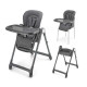 Стульчик для кормления Kinderkraft Tulo Grey (KHTULO00GRY0000)