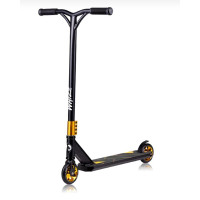Трюковый самокат Lionelo WHIZZ BLACK CARBON YELLOW