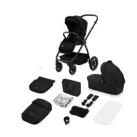 Коляска 2 в 1 Lionelo MERIL 2IN1 BLACK ONYX