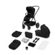 Коляска 2 в 1 Lionelo MERIL 2IN1 BLACK ONYX