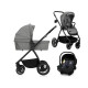 Коляска 3 в 1 Lionelo MERIL 3IN1 GREY STONE
