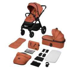 Коляска 2 в 1 Lionelo LAYLA 2IN1 BROWN RUST