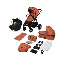 Коляска 3 в 1 Lionelo LAYLA 3IN1 BROWN RUST