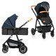 Коляска 2 в 1 Lionelo AMBER 2 BLUE NAVY