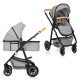 Коляска 2 в 1 Lionelo AMBER 2 GREY STONE