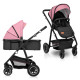 Коляска 2 в 1 Lionelo AMBER 2 PINK ROSE