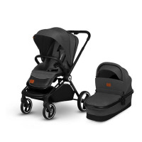 Коляска 2 в 1 Lionelo MIKA 2IN1 GREY GRAPHITE