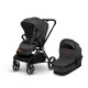 Коляска 2 в 1 Lionelo MIKA 2IN1 GREY GRAPHITE