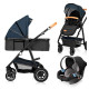 Коляска 3 в 1 Lionelo AMBER 3 BLUE NAVY