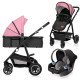 Коляска 3 в 1 Lionelo AMBER 3 PINK ROSE