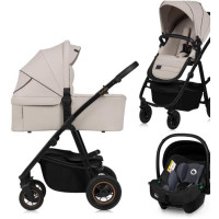 Коляска 3 в 1 Lionelo AMBER PLUS 3IN1 BEIGE SAND