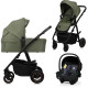 Коляска 3 в 1 Lionelo AMBER PLUS 3IN1 GREEN FOREST