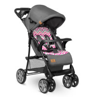 Прогулянкова коляска Lionelo EMMA PLUS PINK SCANDI
