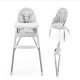 Стульчик для кормления Kinderkraft Dinnly Grey (KHDINN00LGR0000)