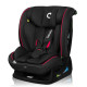 Автокрісло Lionelo AART I-SIZE BLACK CARBON RED