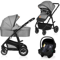 Коляска 3 в 1 Lionelo BIANKA 3IN1 GREY STONE