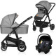 Коляска 3 в 1 Lionelo BIANKA 3IN1 GREY STONE
