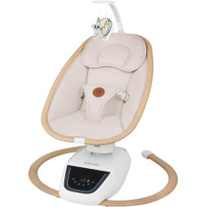 Крісло гойдалка Lionelo Olivia Beige Natural