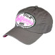 Кепка бейсболка Be Snazzy CALIFORNIA CZD-0020 brown - pink emb