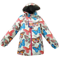 Демисезонная куртка парка Joiks ES-015/F-бабочки