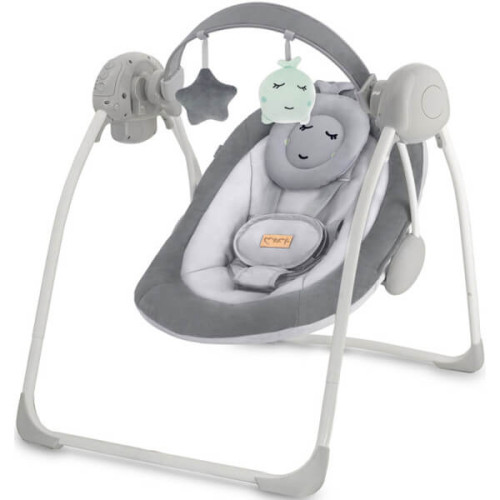 Крісло-шезлонг MoMi LISS grey