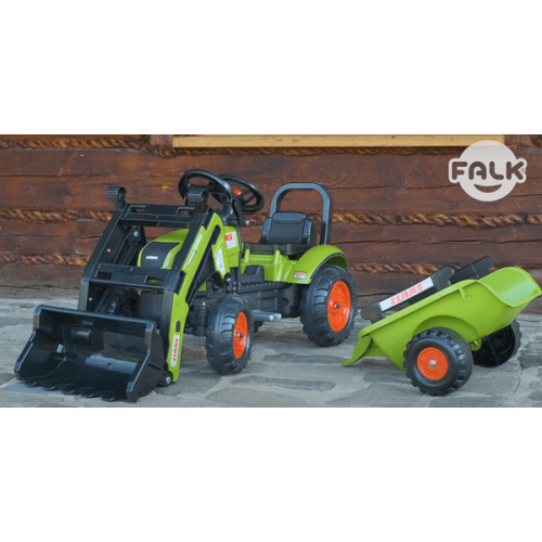 Детский трактор на педалях Falk 2040AM CLAAS ARION зеленый