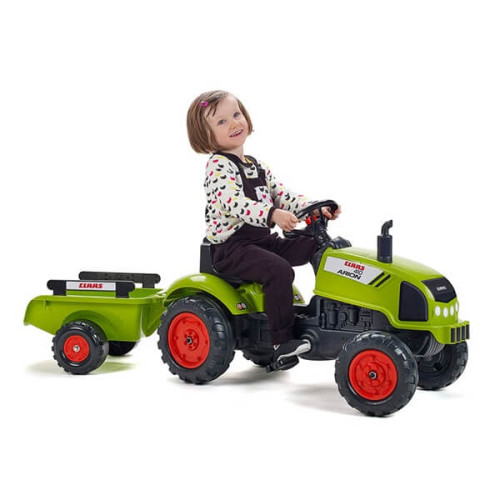 Детский трактор на педалях Falk 2041C CLAAS ARION зеленый