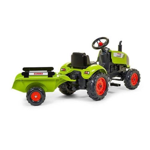 Детский трактор на педалях Falk 2041C CLAAS ARION зеленый