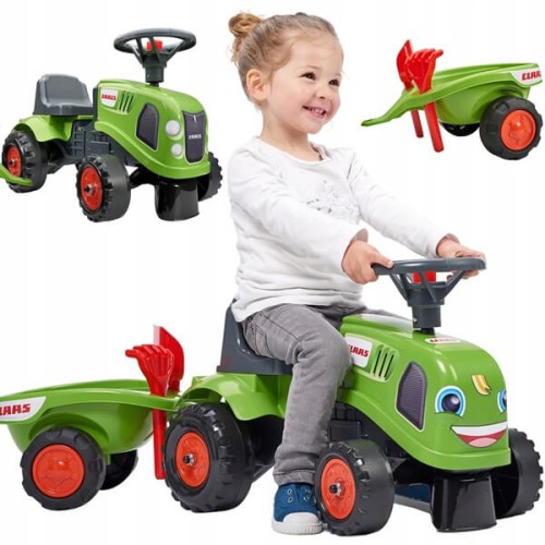 Детский трактор каталка Falk 212C Baby Claas Green