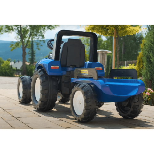 Детский трактор на педалях Falk 3090B NEW HOLLAND синий