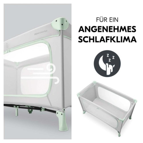 Манеж-кровать Hauck Dream N Play Plus Dusty Mint