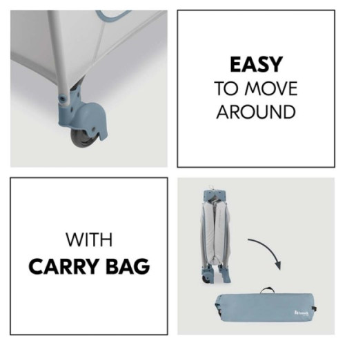 Манеж-кровать Hauck Sleep N Play Go Plus Dusty Blue