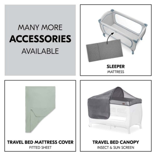 Манеж-кровать Hauck Sleep N Play Go Plus Dusty Blue