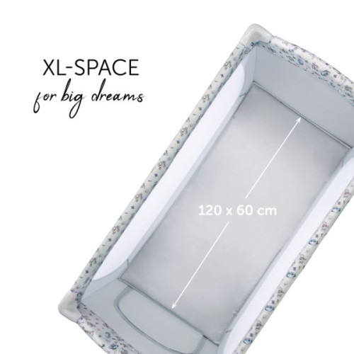 Манеж-ліжко Hauck Sleep N Play Go Plus Multicolor black