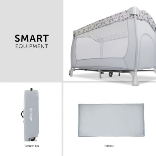 Манеж-ліжко Hauck Sleep N Play Go Plus Multicolor black