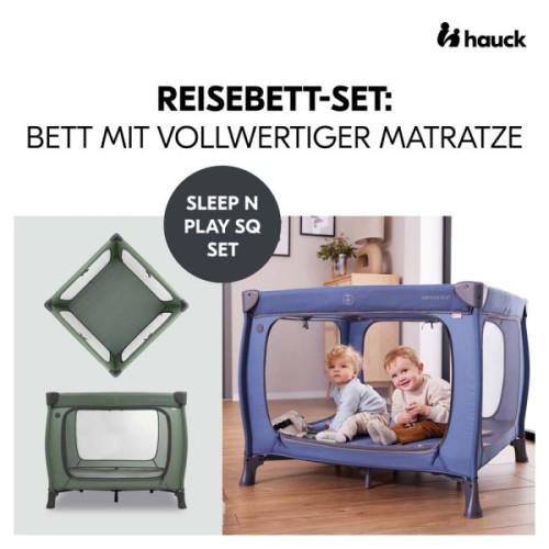 Манеж-ліжко Hauck Sleep N Play SQ Dark Green