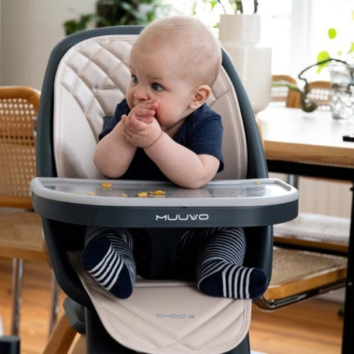 Стульчик для кормления Muuvo Choc2 Beige