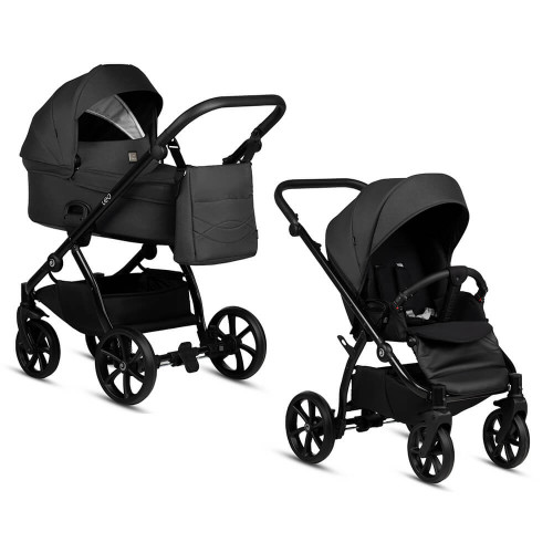 Універсальна коляска 2 в 1 Tutis Leo+ Black