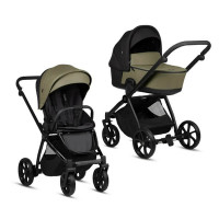 Универсальная коляска 2 в 1 Tutis Mio3 plus Leater Olive