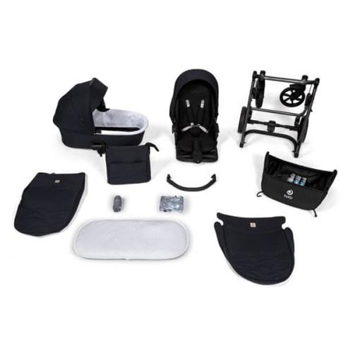 Универсальная коляска 2 в 1 Tutis Leo+ Black