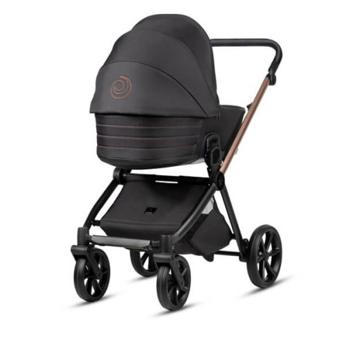 Универсальная коляска 2 в 1 Tutis Mio3 plus Black Edition Rose Gold