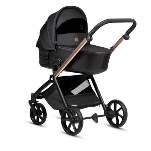 Универсальная коляска 2 в 1 Tutis Mio3 plus Black Edition Rose Gold