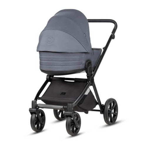 Универсальная коляска 2 в 1 Tutis Mio3 plus Essential Dark Grey