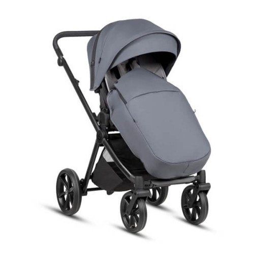 Универсальная коляска 2 в 1 Tutis Mio3 plus Essential Dark Grey